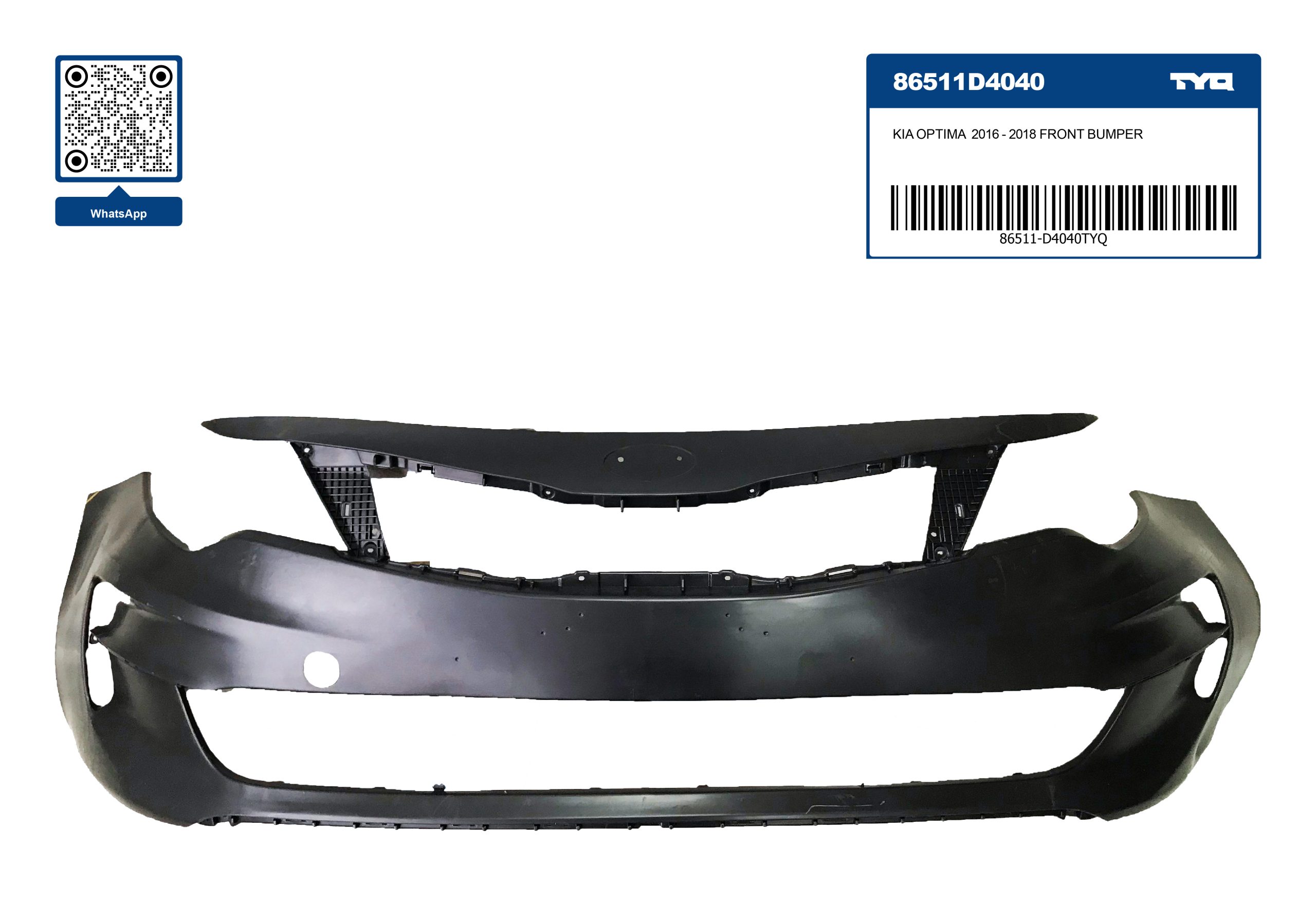 2016 kia deals optima front bumper